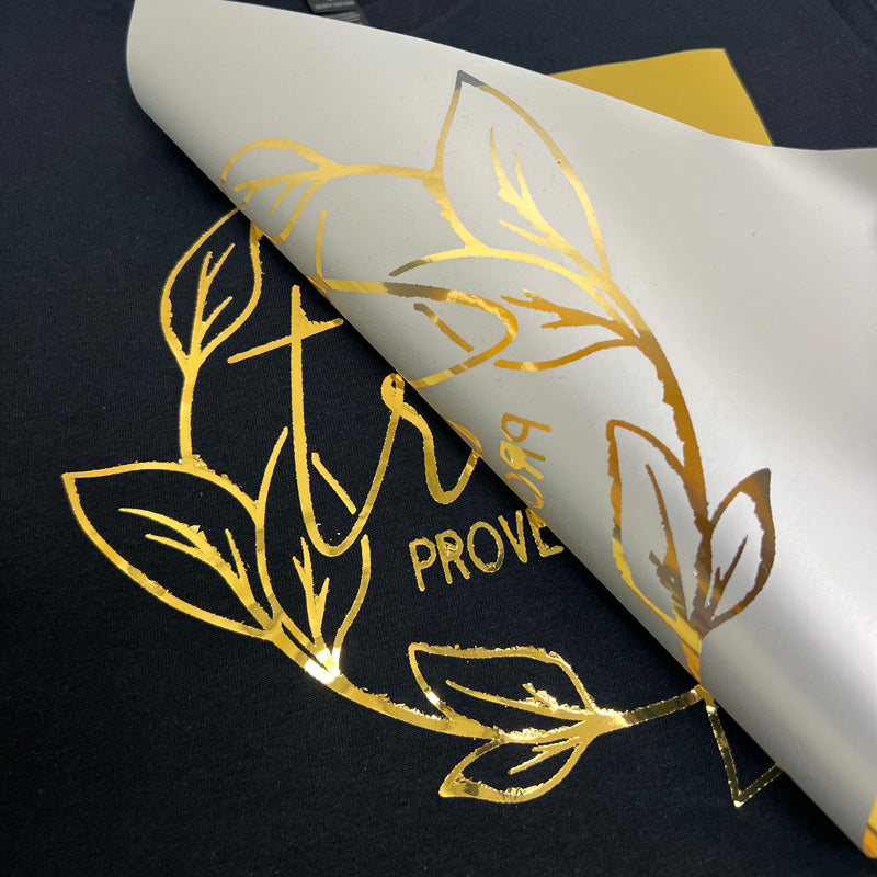 Custom Gold Foil DTF Gang Sheet ONLINE BUILDER