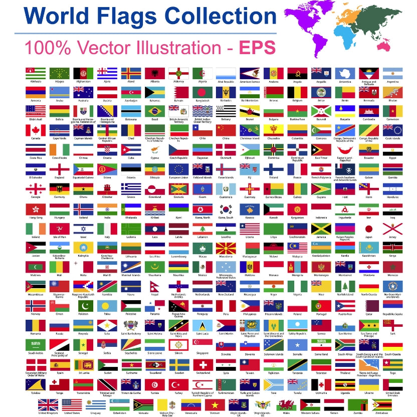 All World Flags Collection
