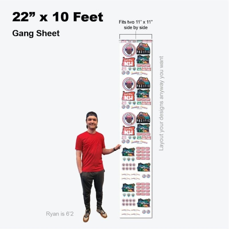 Custom DTF Gang Sheet Free Online Builder