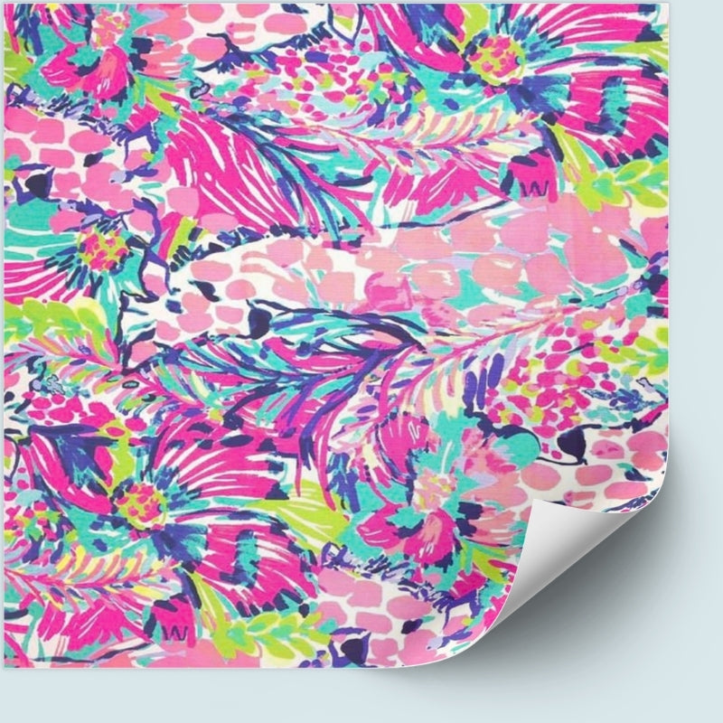 Lilly Pattern Vinyl & Iron-on HTV 70-1