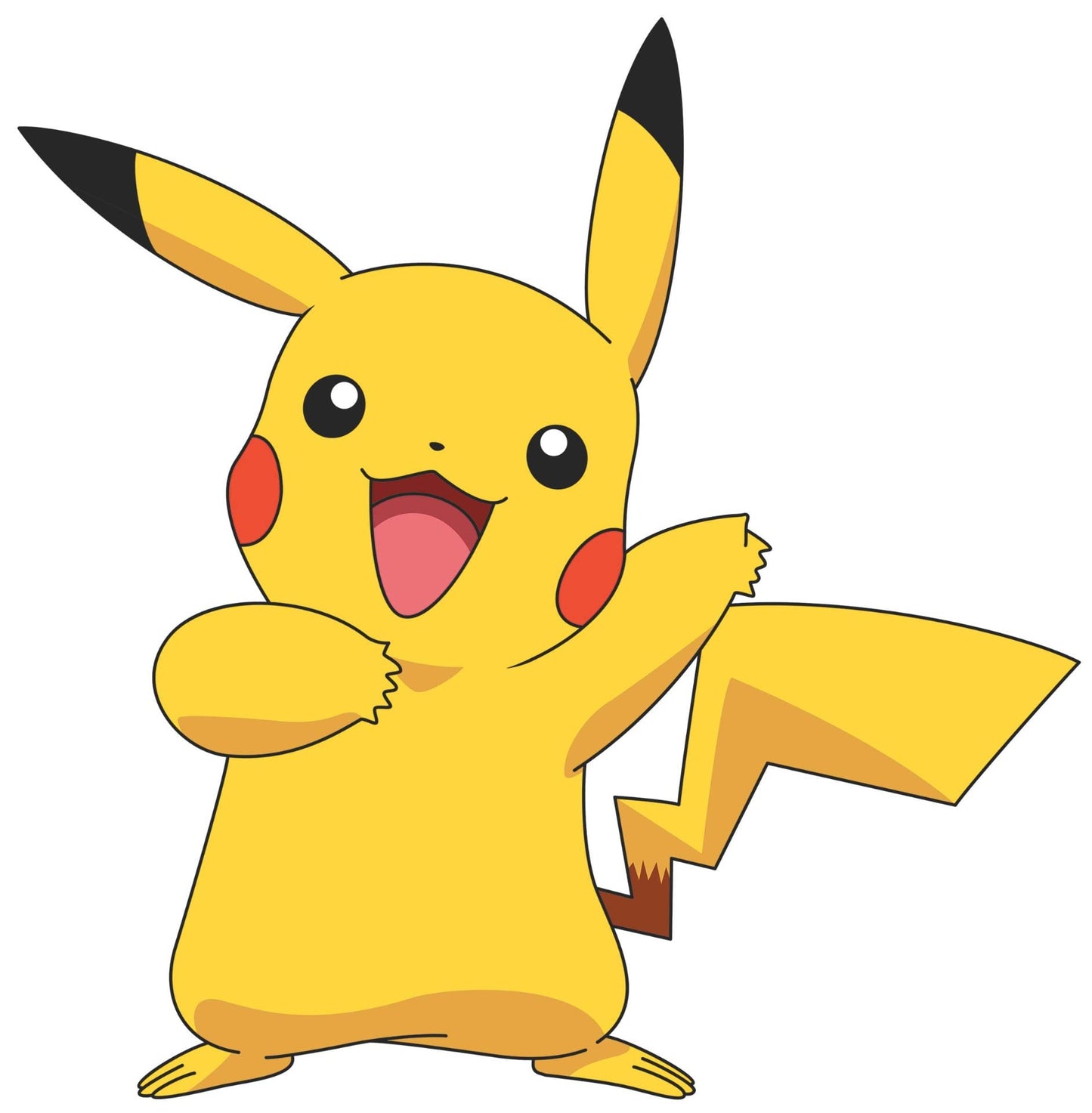 Pokémon Stickers Pikachu and Friends Peel and Stick Wall Decals