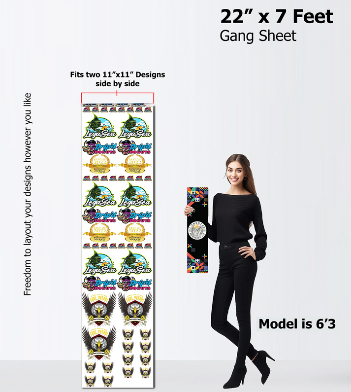 Custom DTF Gang Sheet Free Online Builder