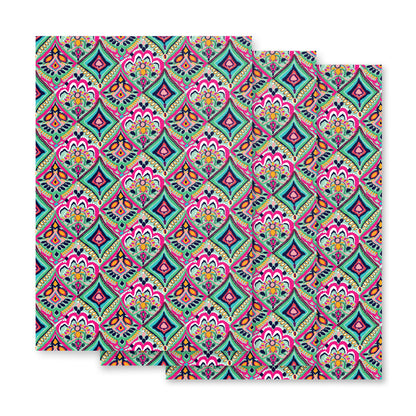 Lilly Pattern Vinyl & Iron-on HTV 12" x 12" (3 Pack)