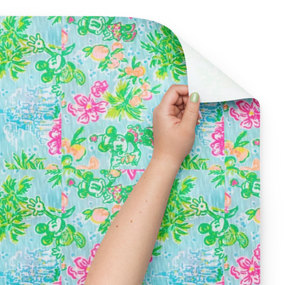 Lilly & Minnie Pattern Adhesive Vinyl & Iron-on HTV