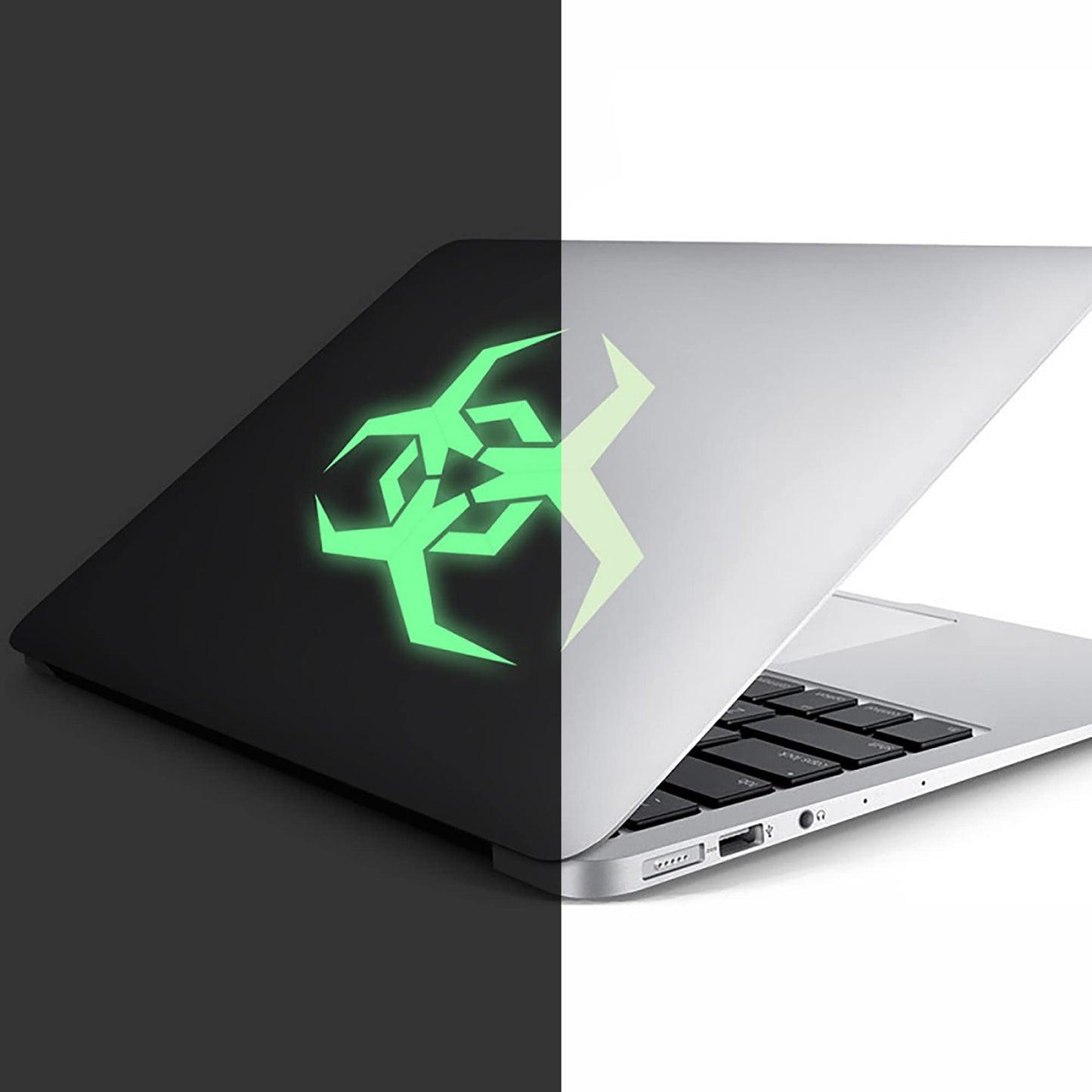 Custom Glow in The Dark Sticker Decals