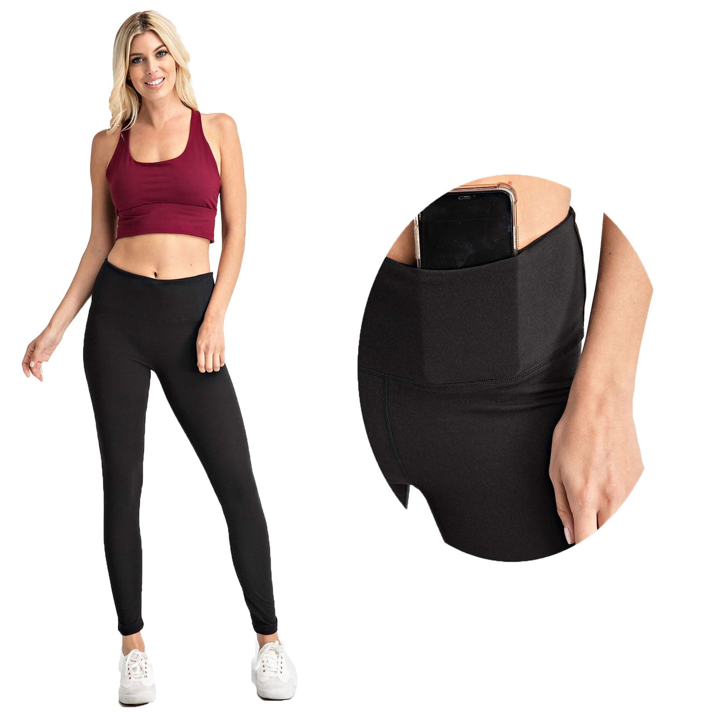High Waisted Tummy Tuck Compression Leggings