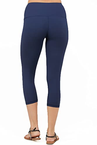 Womens Capri Butter Leggings Athleisurewear Yoga Pants w Pockets Sizes S-3X