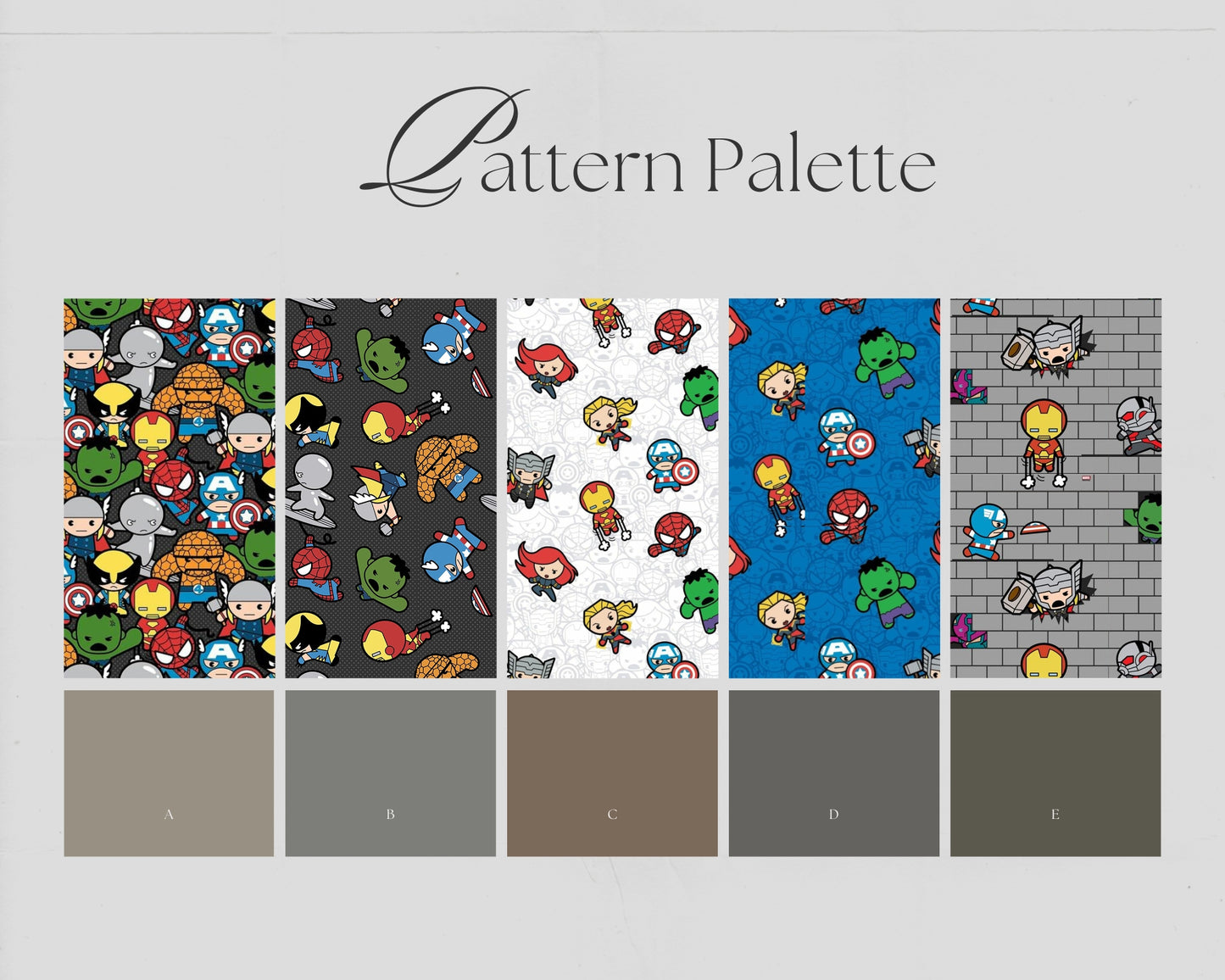 Baby Superhero Premium Vinyl Patterns & Iron-on HTV