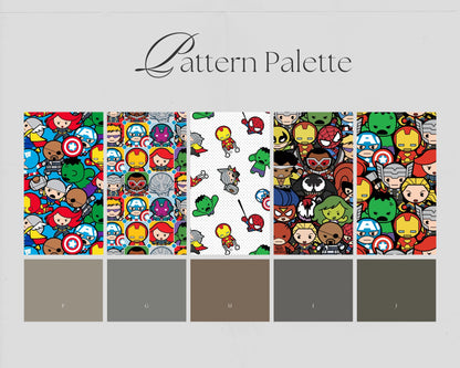 Baby Superhero Premium Vinyl Patterns & Iron-on HTV