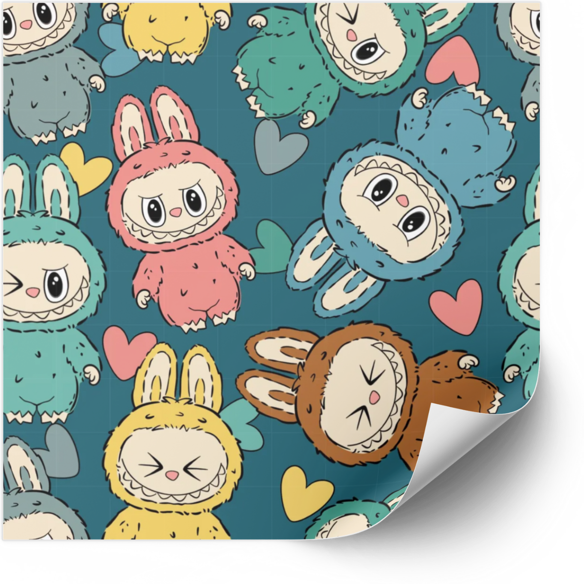 Halloween Monsters Premium Vinyl Patterns