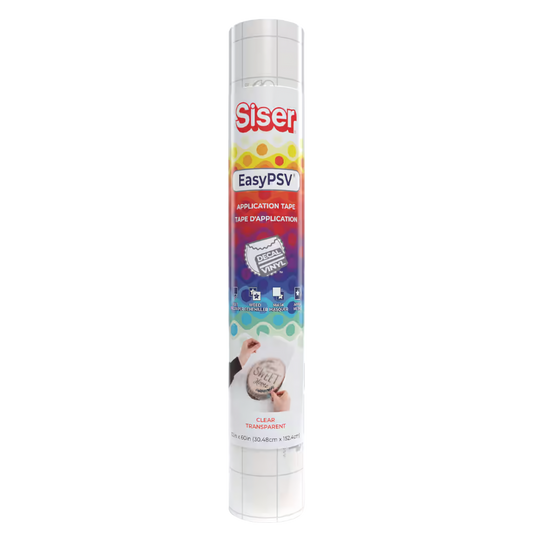 Siser EasyPSV Transfer Tape with Grid for Vinyl Application (12" x 60")