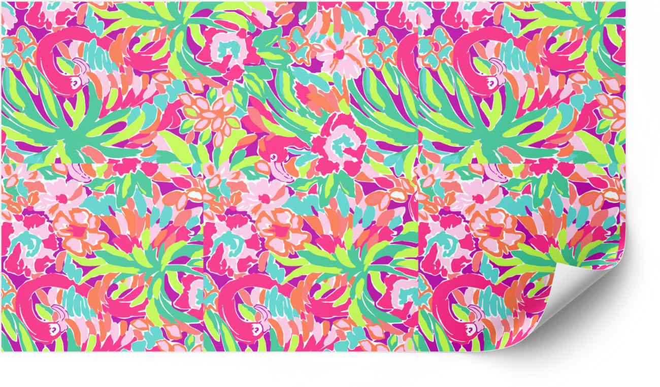 Lilly P Inspired Premium Vinyl Patterns