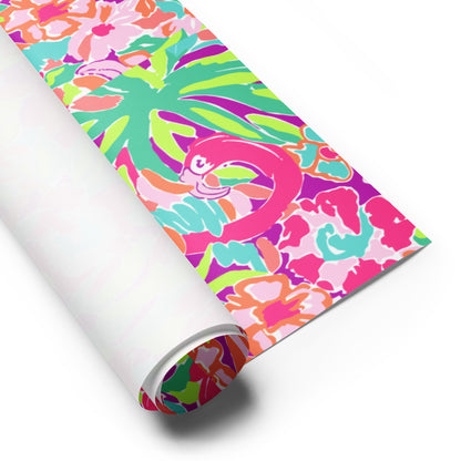 Lilly Pattern Peel & Stick Wallpaper
