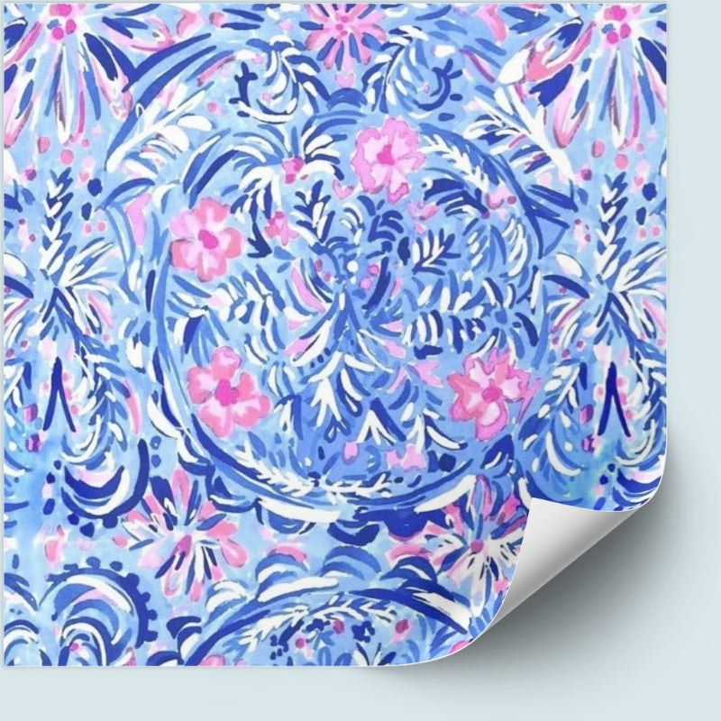 Lilly Pattern Vinyl & Iron-on HTV 70-1
