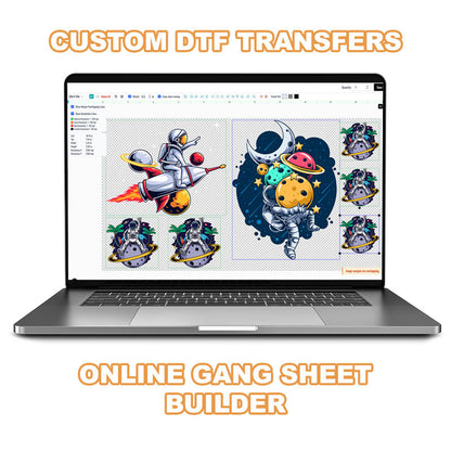 Custom DTF Gang Sheet Free Online Builder