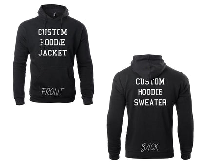 Custom Full-Zip Hoodie Sweatshirt