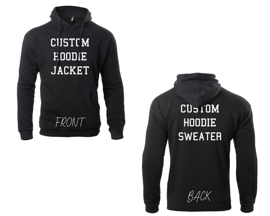 Custom Full-Zip Hoodie Sweatshirt
