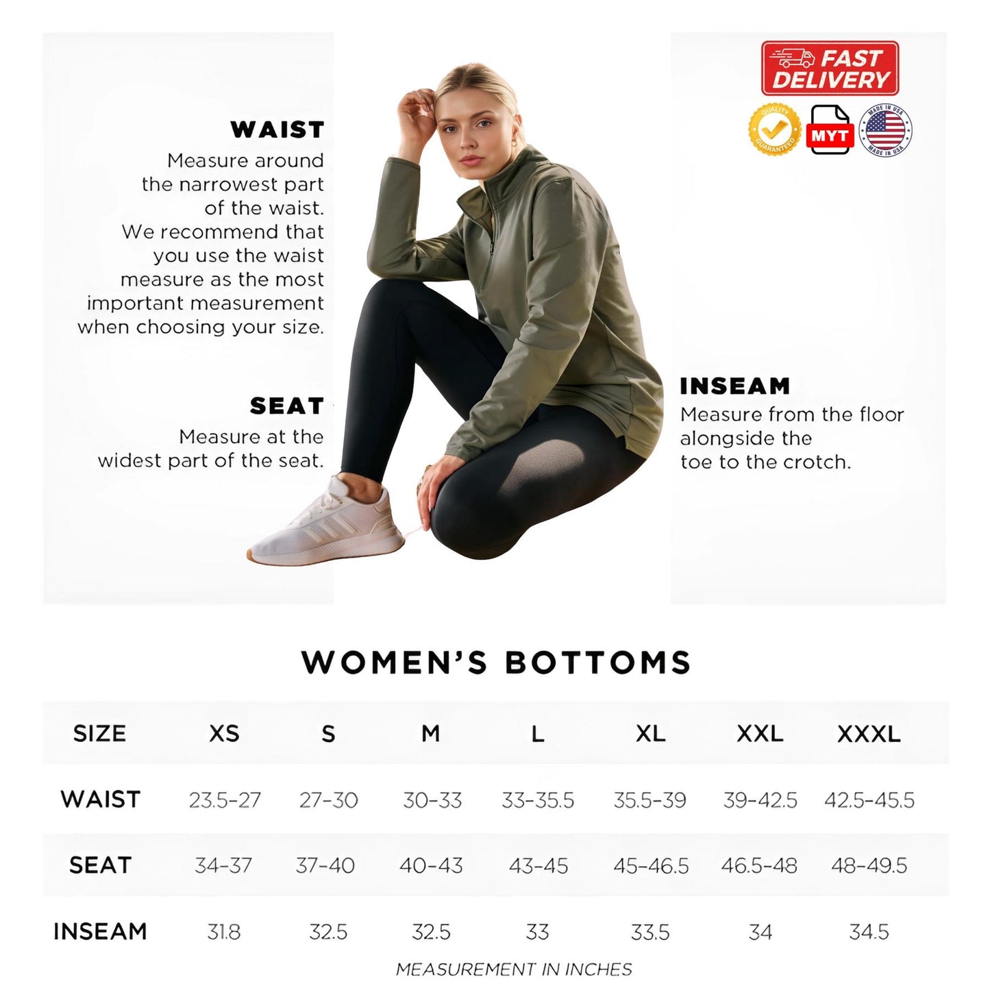 Womens Semi-Compression Capri Pocket Leggings