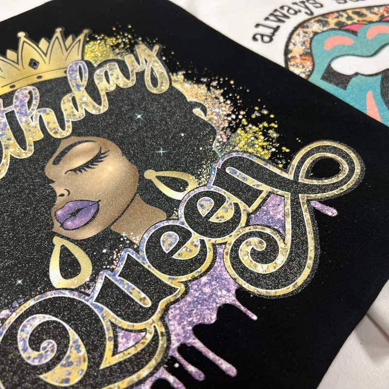 Custom Glitter DTF Gang Sheet ONLINE BUILDER Made in the USA