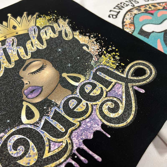 Custom Glitter DTF Gang Sheet ONLINE BUILDER Made in the USA