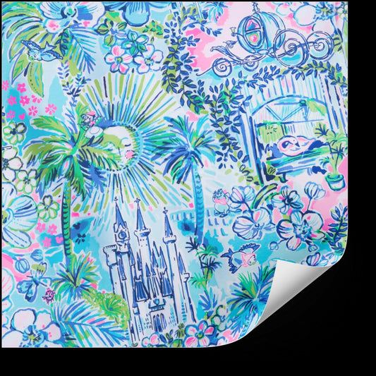 Mickey Minnie Lilly P Premium Vinyl, Iron on Vinyl HTV with Heat Tape, Perfect for DIY Crafters, for use with all Cricut cutting machine