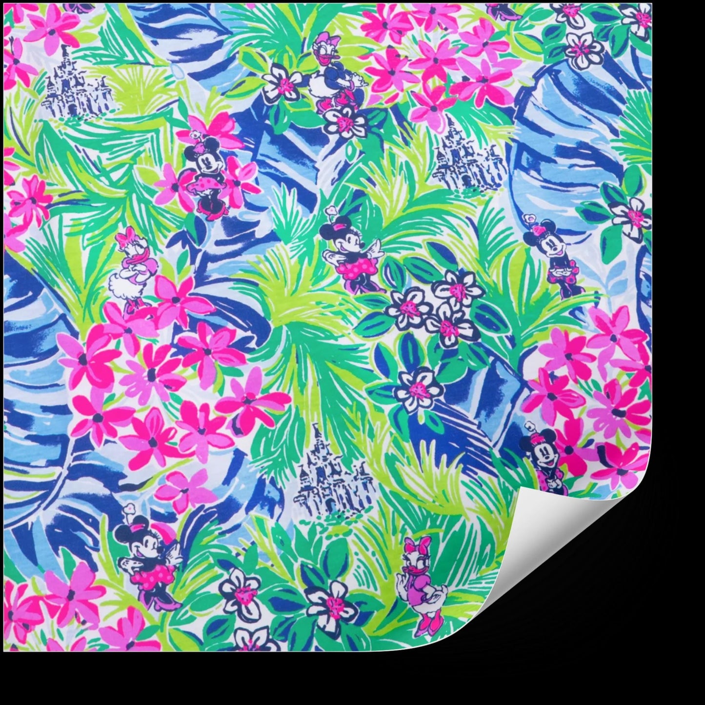 Mickey Minnie Lilly P Premium Vinyl, Iron on Vinyl HTV with Heat Tape, Perfect for DIY Crafters, for use with all Cricut cutting machine