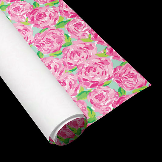 Floral Lilly P Wallpaper, Peel and Stick Premium Vinyl, Removable Self Adhesive Vinyl Roll, 2 ft x 20 ft, Perfect for DIY Wallpaper Projects