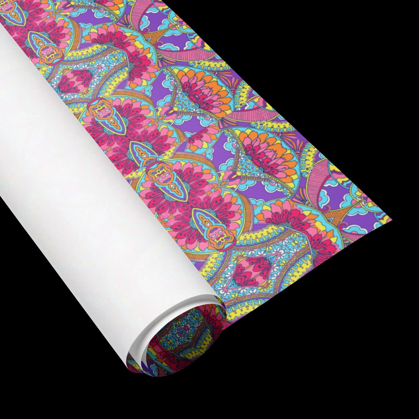Floral Lilly P Wallpaper, Peel and Stick Premium Vinyl, Removable Self Adhesive Vinyl Roll, 2 ft x 20 ft, Perfect for DIY Wallpaper Projects