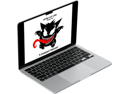 Printable Gengar Venom Png Svg Vector Files for DIY Crafts, Ready to use for shirt-makers DTG, DTF, Htv, for Cricut cutting machine