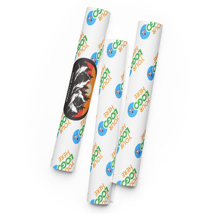 Custom Gift Wrapping Paper 23" x 20" Set of 3 Sheets